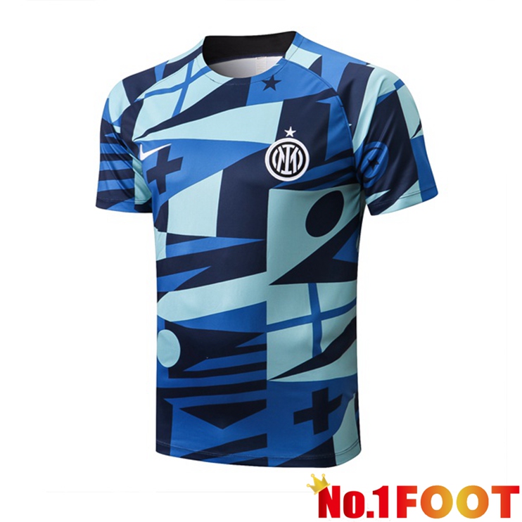 Inter Milan Training T-Shirts Blue 2022-2023