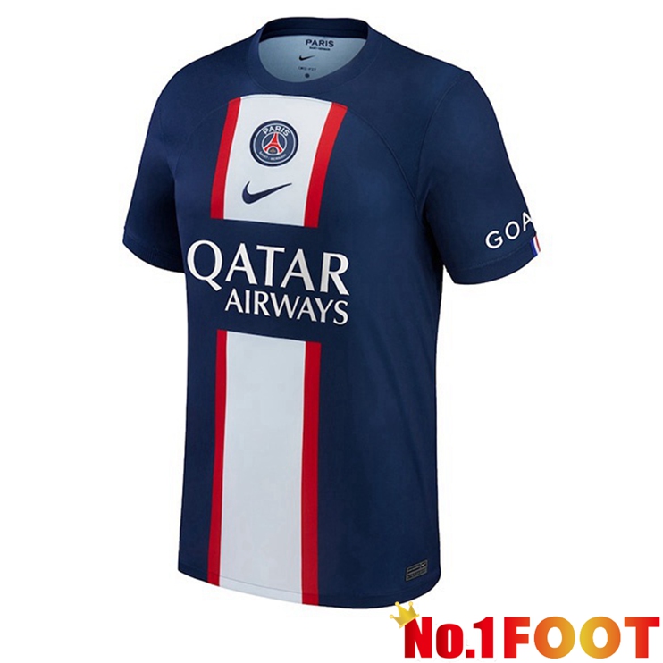 Paris PSG Football Jerseys Home Blue Royal 2022-2023