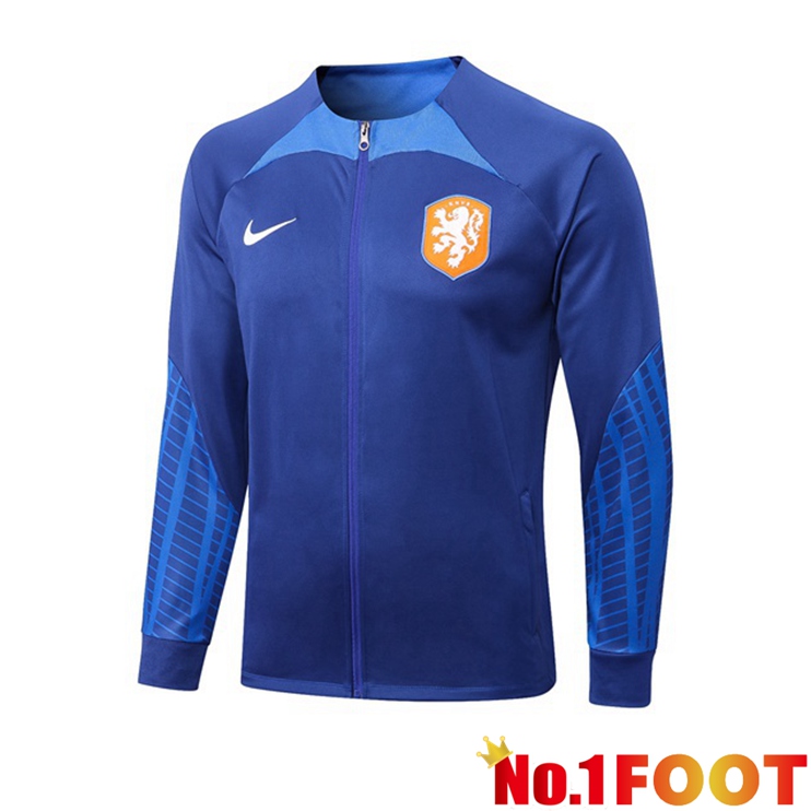 Netherlands Training Jacket Blue 2022-2023