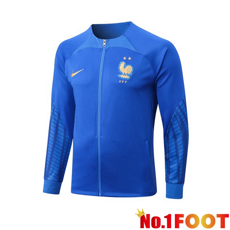 France Training Jacket Blue 2022-2023