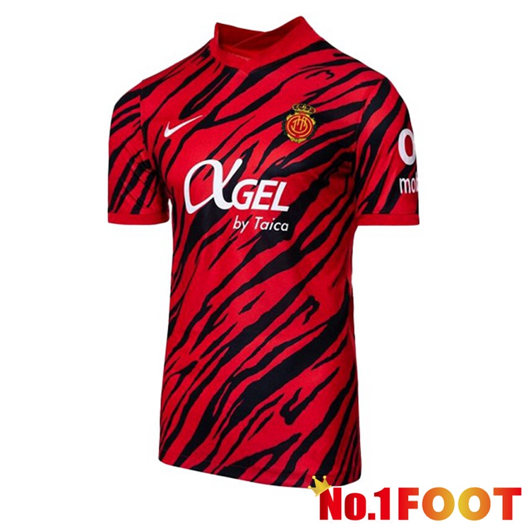 RCD Mallorca Football Jerseys Home Red 2022-2023