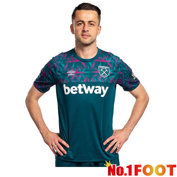 West Ham Goalkeeper Football Jerseys Green 2022-2023