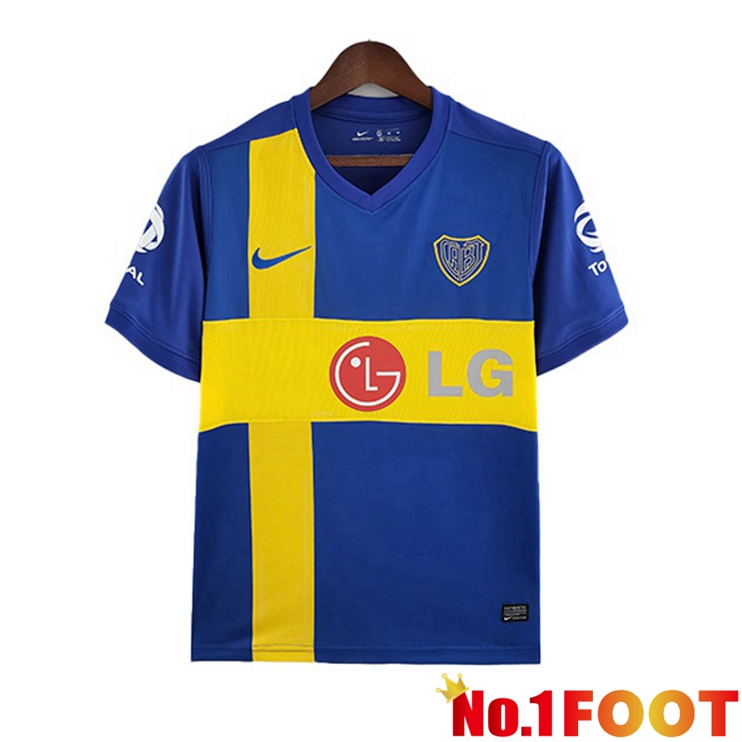 Boca Juniors Retro Football Jerseys Home Blue 2009-2010