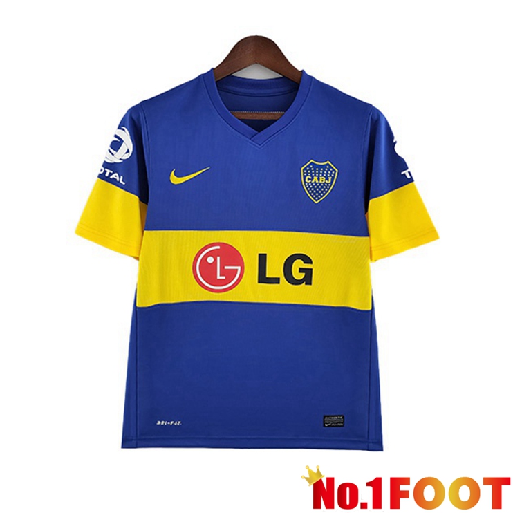 Boca Juniors Retro Football Jerseys Home Blue 2011-2012