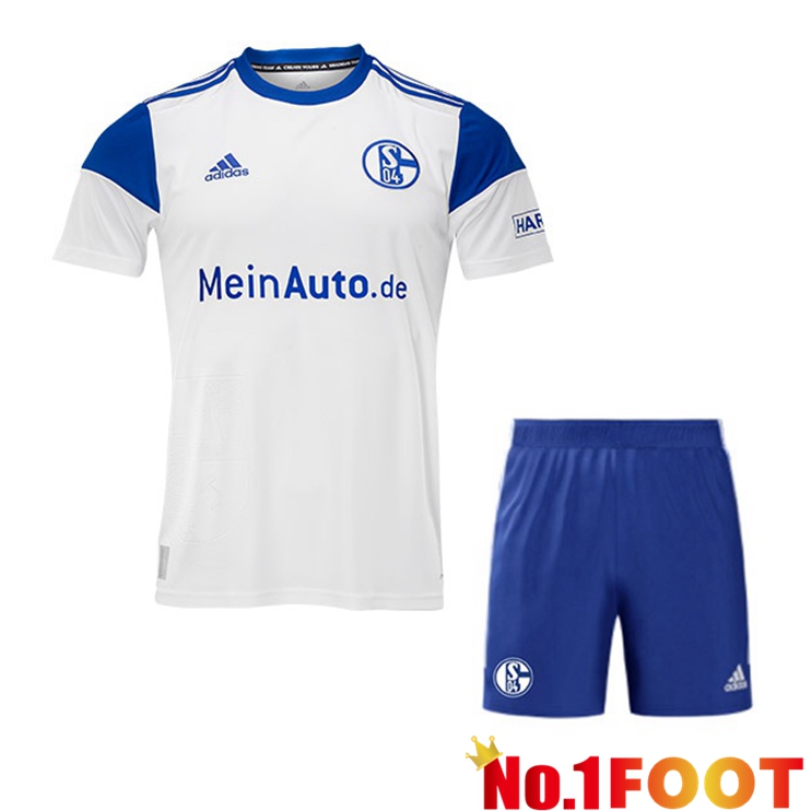 Schalke 04 Kids Soccer Jersey Away 2022/2023