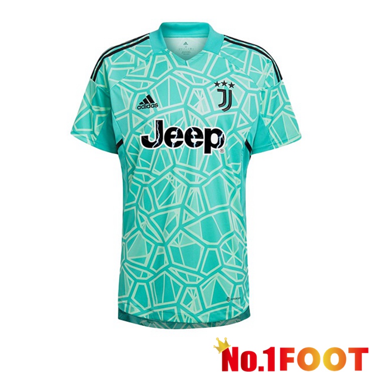 Juventus Goalkeeper Jersey Green 2022/2023 - Click Image to Close