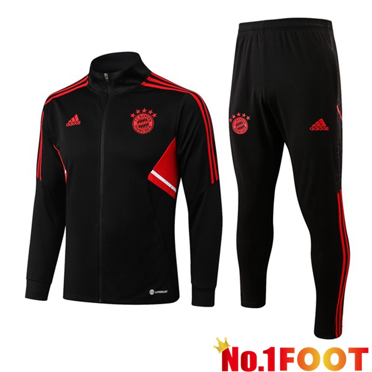 Bayern Munich Training Jacket Suit Black 2022/2023