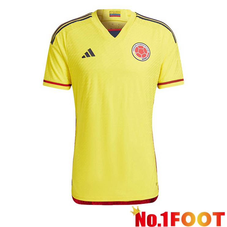 Colombia Soccer Jersey Home Yellow 2022/2023