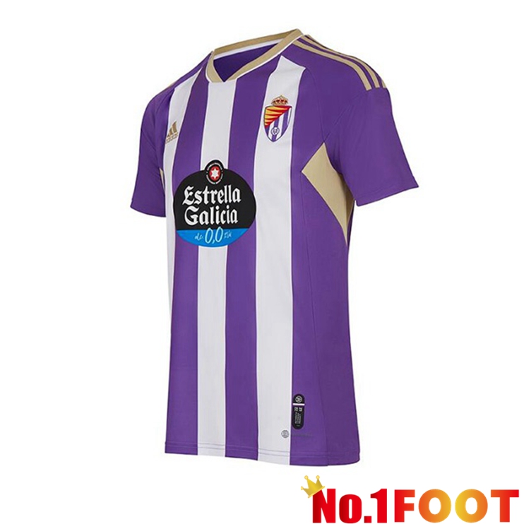 Real Valladolid Soccer Jersey Home Purple 2022/2023