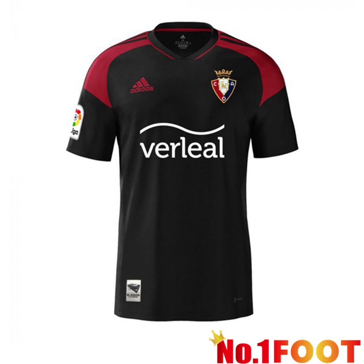 CA Osasuna Soccer Jersey Away Black 2022/2023