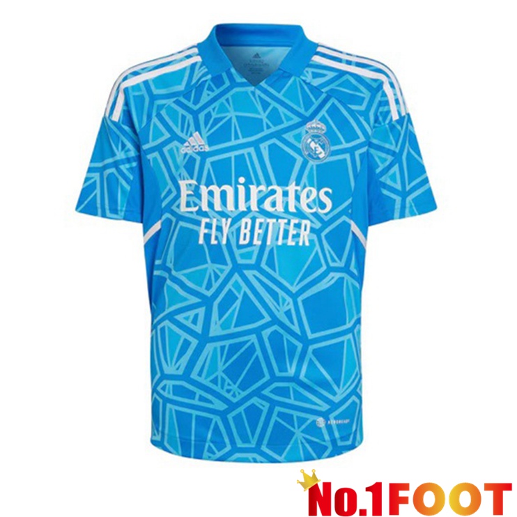 Real Madrid Goalkeeper Jersey Blue 2022/2023