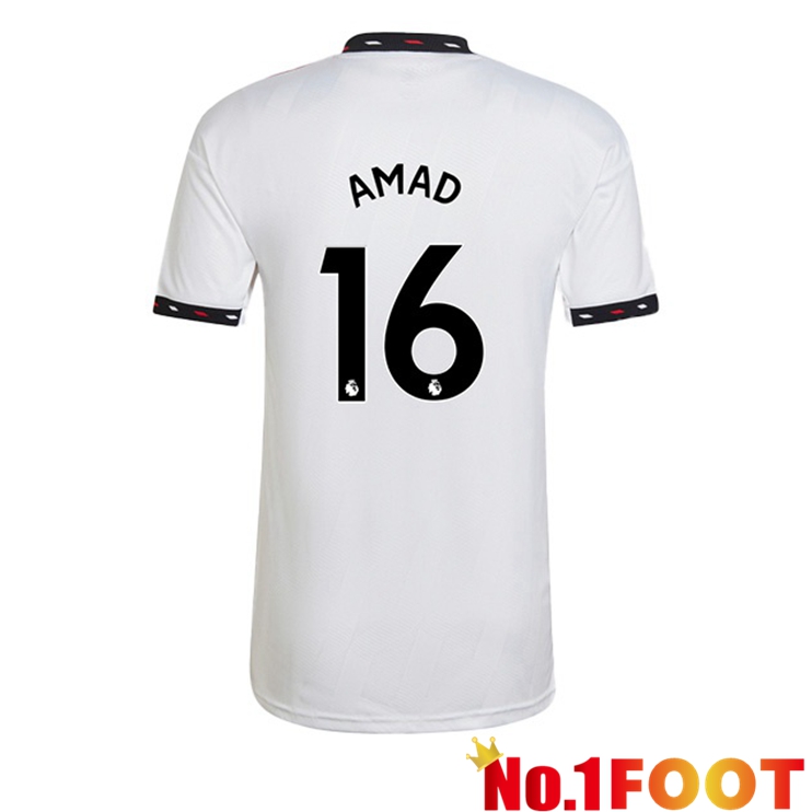 Manchester United (AMAD 16) Soccer Jersey Away White 2022/2023