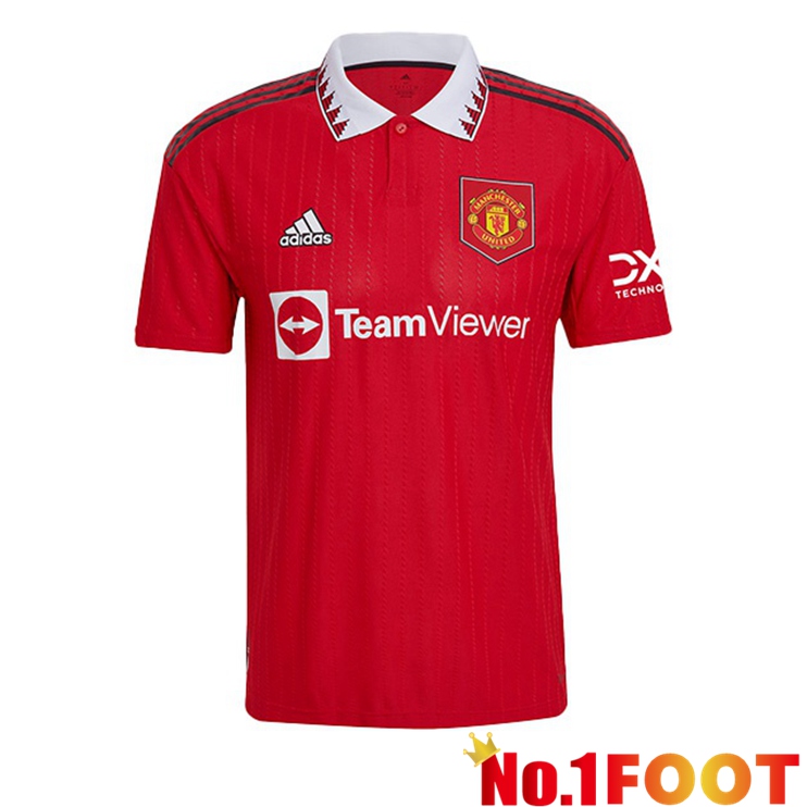 Manchester United Soccer Jersey Home Red 2022/2023