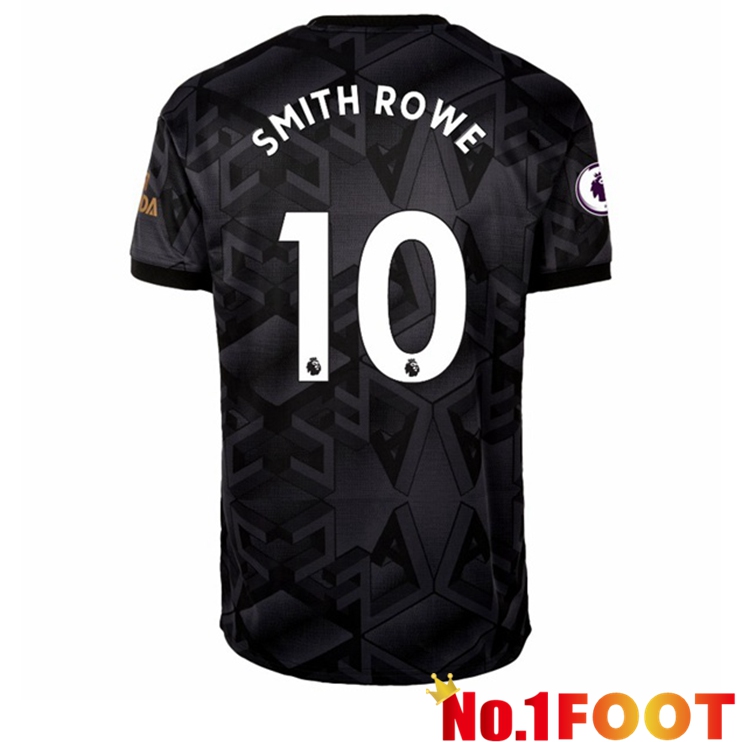 Arsenal (SMITH ROWE 10) Soccer Jersey Away Black 2022/2023