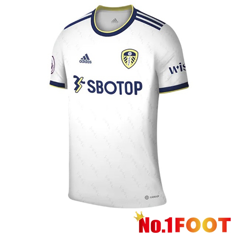 Leeds United Soccer Jersey Home White 2022/2023