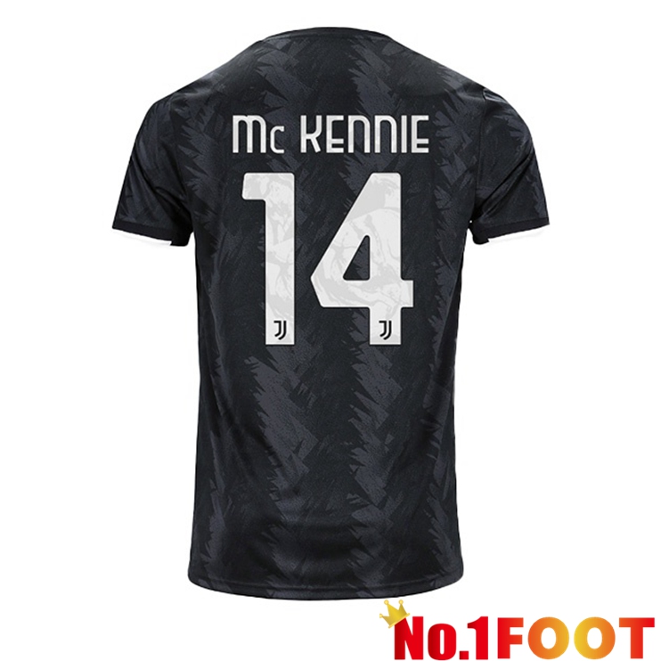 Juventus (MCKENNIE 14) Soccer Jersey Away Black 2022/2023