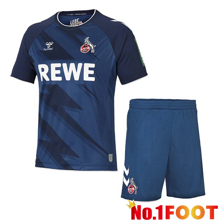 FC Koln Kids Soccer Jersey Third Royal Blue 2022/2023