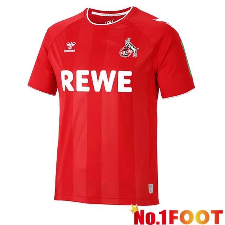 FC Koln Soccer Jersey Away Red 2022/2023