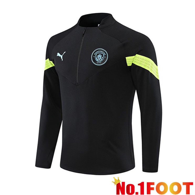 Manchester City Training Sweatshirt Black 2022/2023 - Click Image to Close