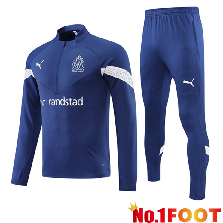 Marseille OM Training Tracksuit Suit Royal Blue 2022/2023