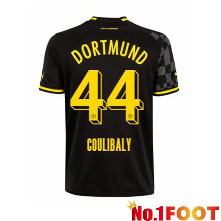 Dortmund BVB (Coulibaly 44) Soccer Jersey Away Black 2022/2023