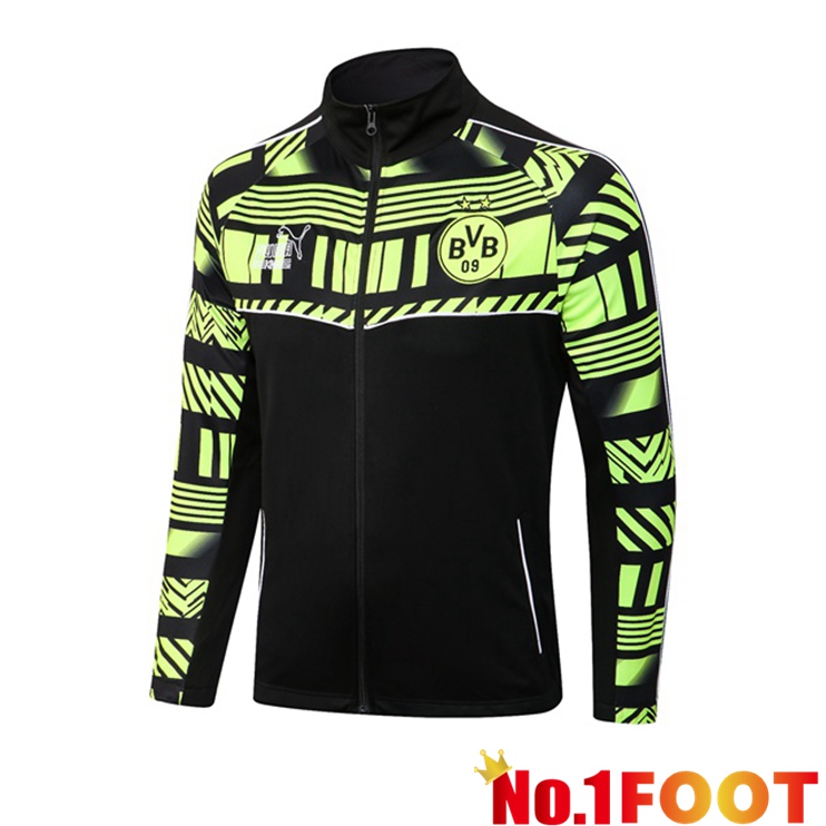 Dortmund BVB Trainingsjacke Black Green 2022/2023