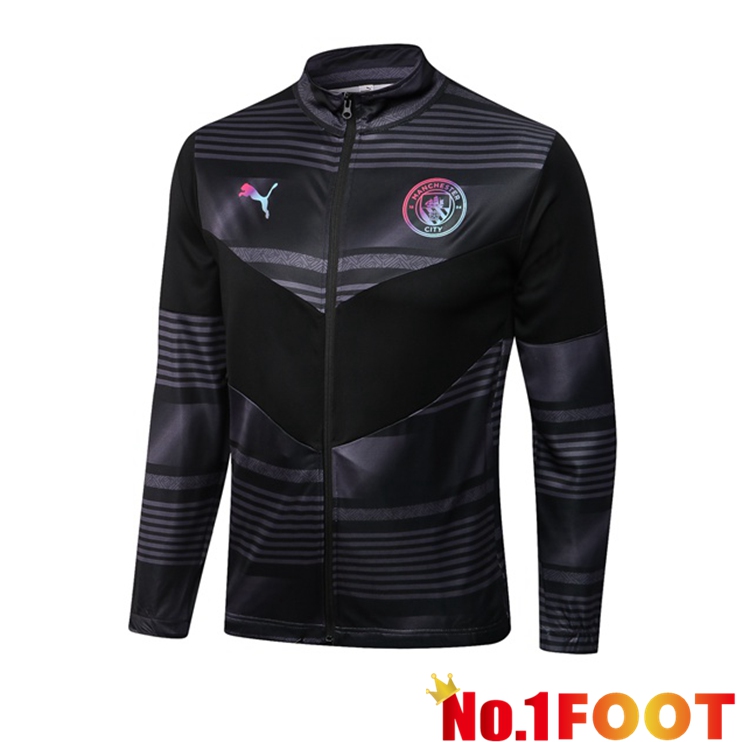 Manchester City Trainingsjacke Black 2022/2023