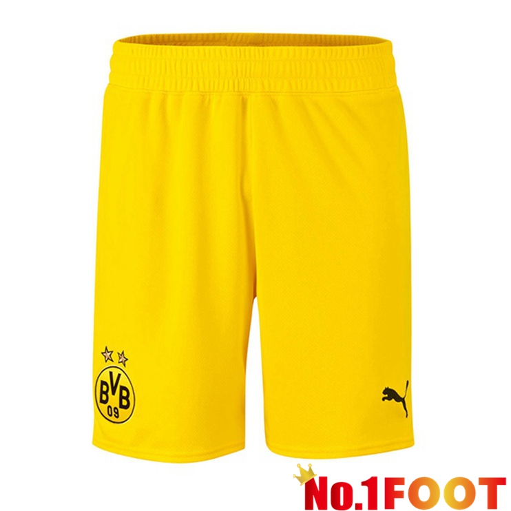 Dortmund BVB Soccer Shorts Away Yellow 2022/2023