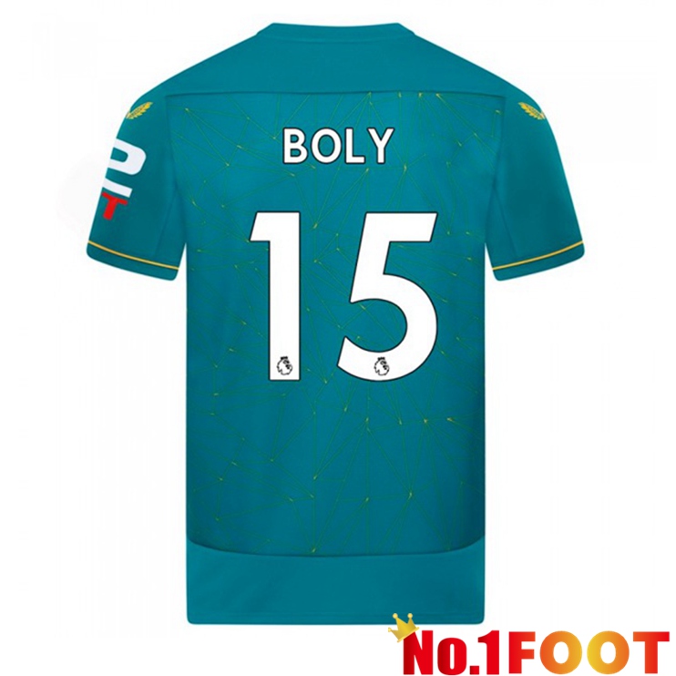 Wolves (BOLY 15) Soccer Jersey Away Blue 2022/2023