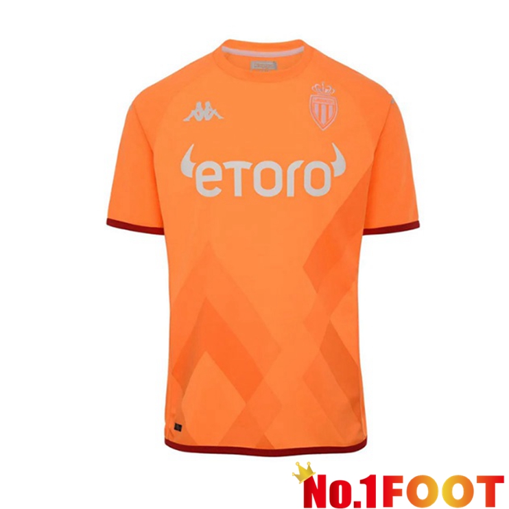 AS Monaco Goalkeeper Jersey Yellow 2022/2023