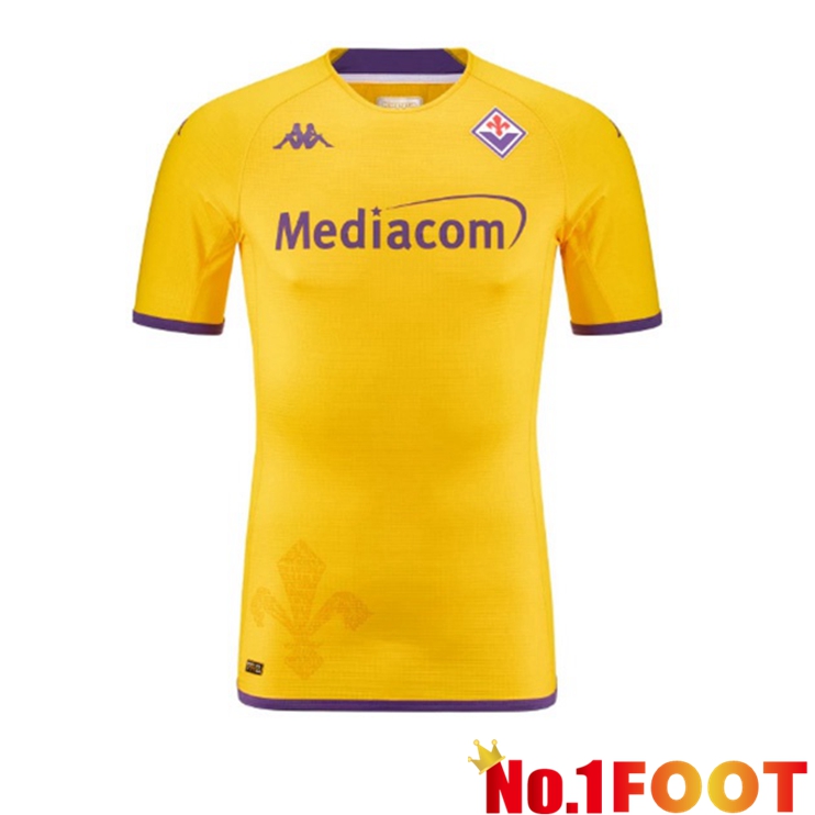 ACF Fiorentina Goalkeeper Jersey Yellow 2022/2023