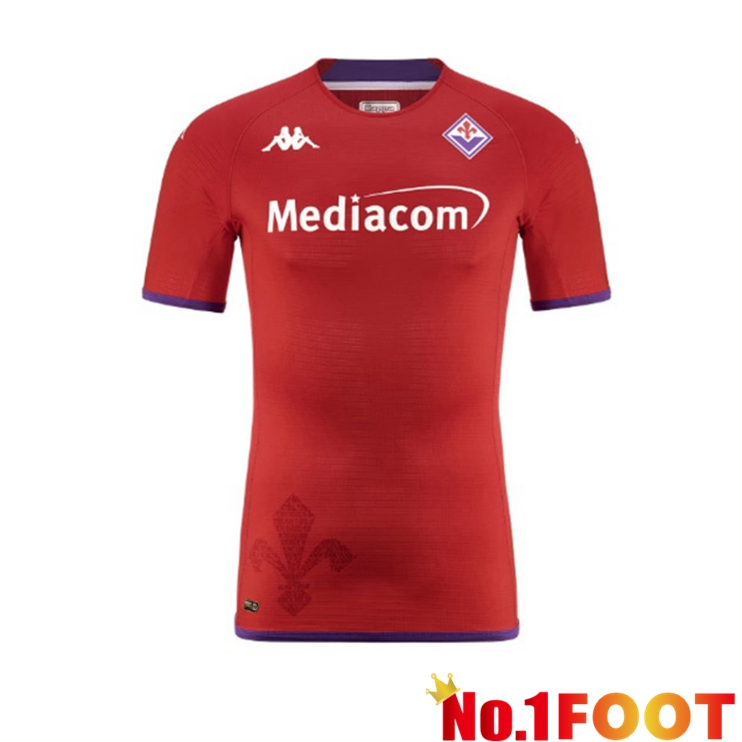 ACF Fiorentina Goalkeeper Jersey Red 2022/2023 - Click Image to Close