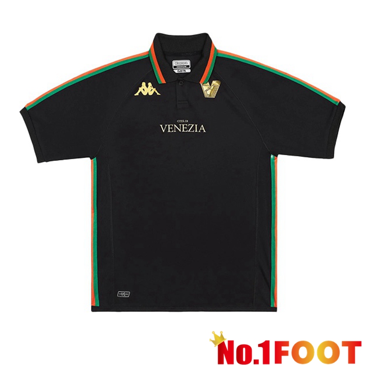 Venise FC Soccer Jersey Home Black 2022/2023 - Click Image to Close