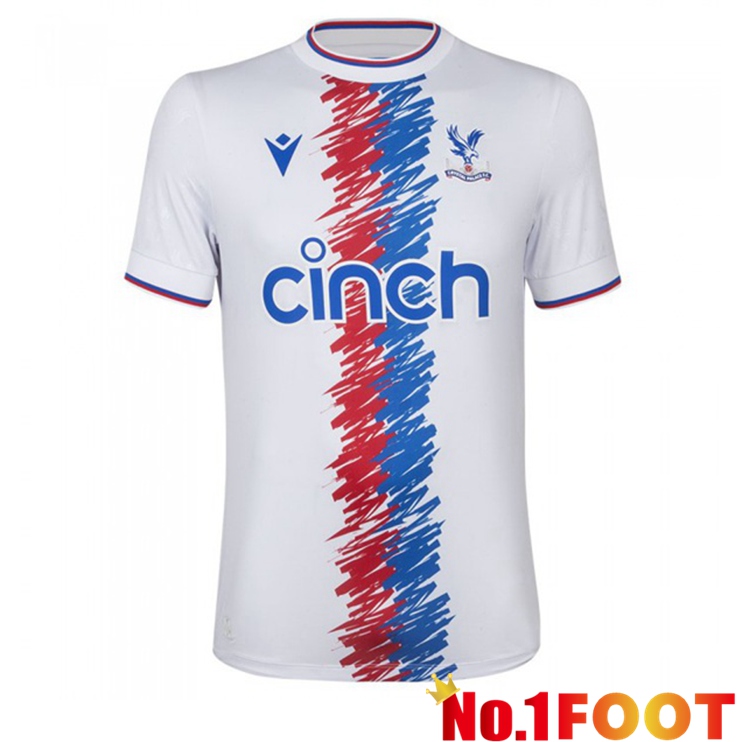 Crystal Palace Soccer Jersey Away White 2022/2023