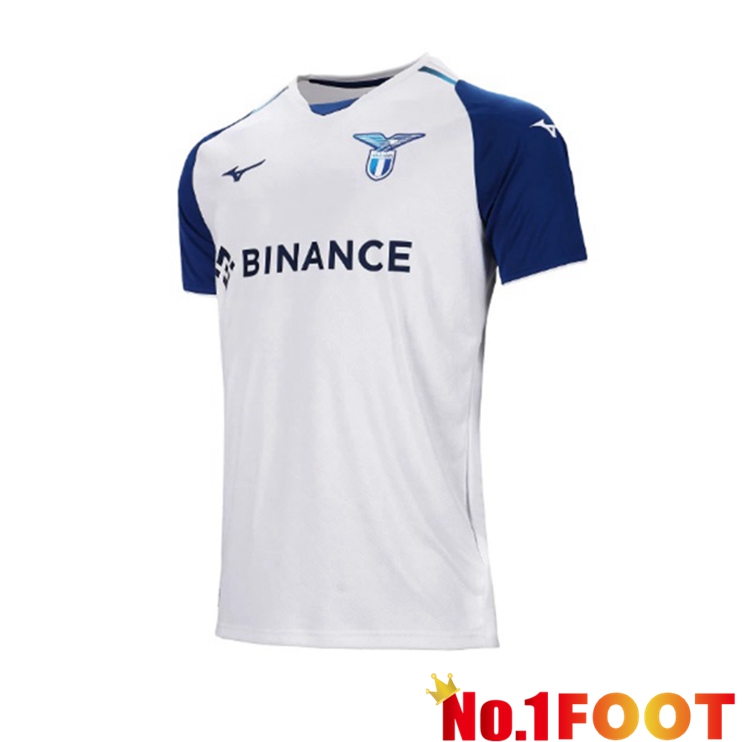 SS Lazio Soccer Jersey Third White 2022/2023 - Click Image to Close