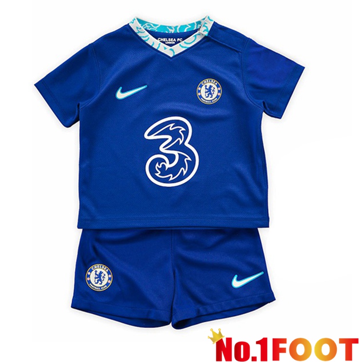 FC Chelsea Kids Soccer Jersey Home Blue 2022/2023