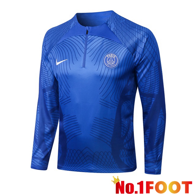 Paris PSG Training Sweatshirt Blue 2022/2023