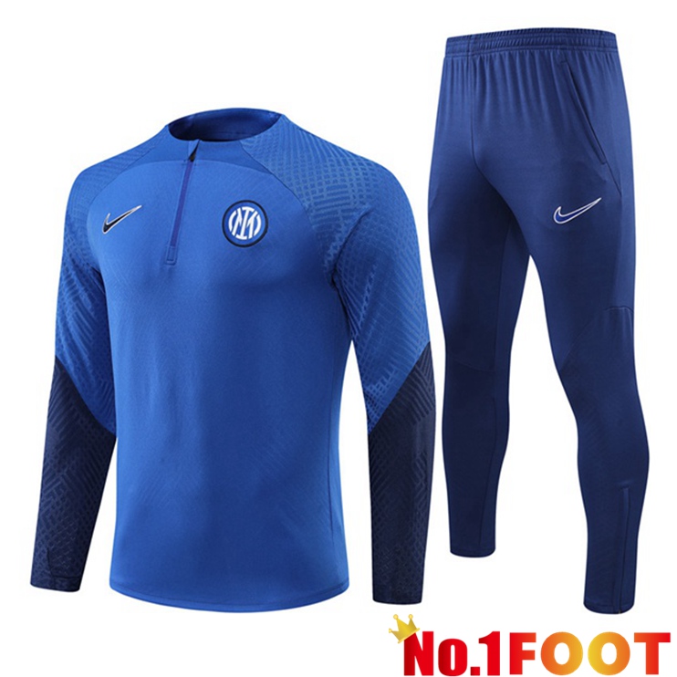 Inter Milan Training Tracksuit Suit Blue 2022/2023