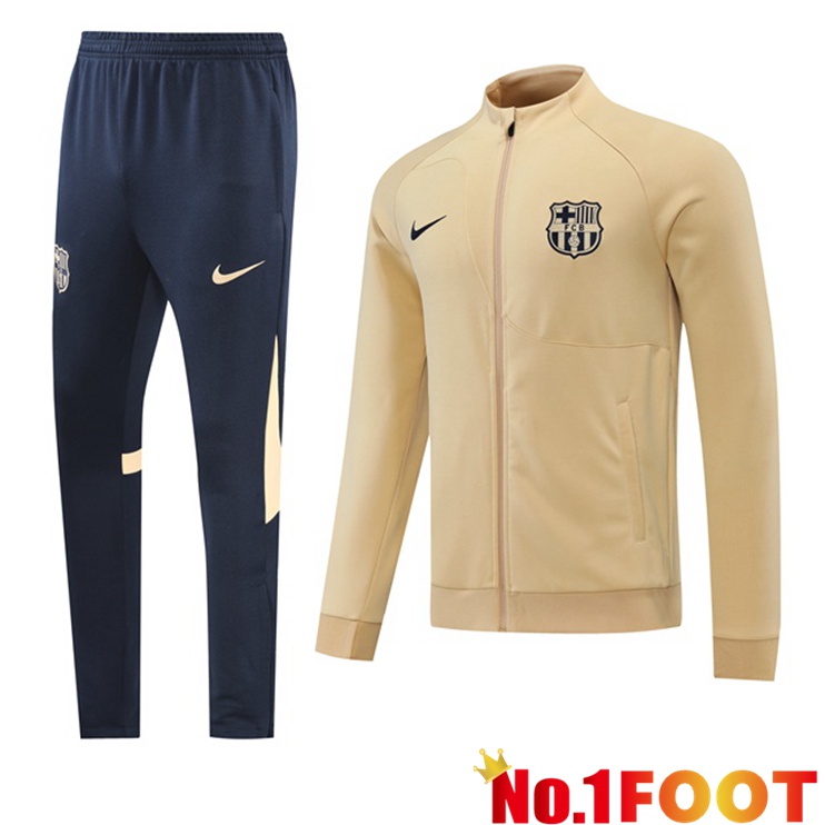 FC Barcelona Training Jacket Suit Yellow 2022/2023