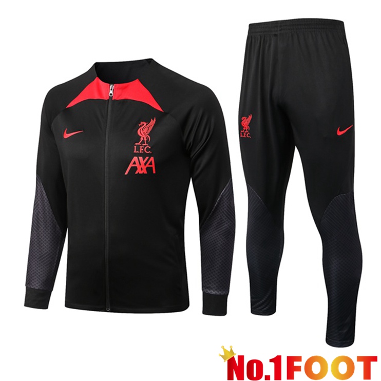 FC Liverpool Training Jacket Suit Black 2022/2023