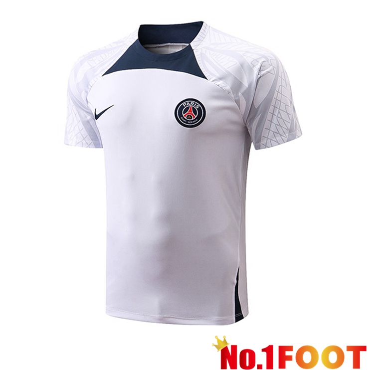 Paris PSG Training T Shirt White 2022/2023