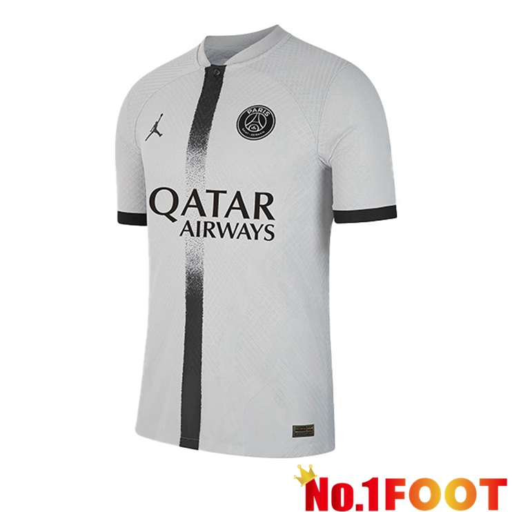 Paris PSG Soccer Jersey Away Grey 2022/2023