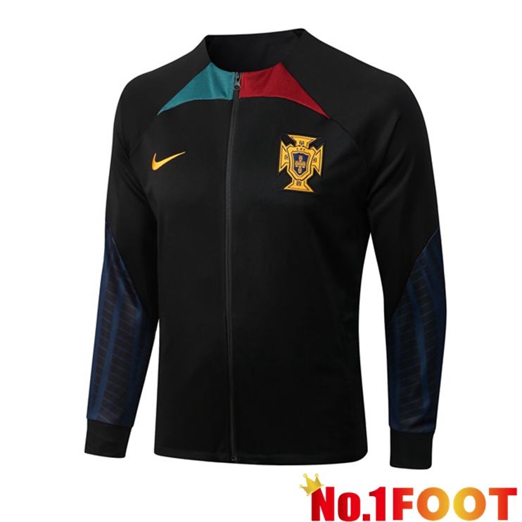 Portugal Trainingsjacke Black 2022/2023