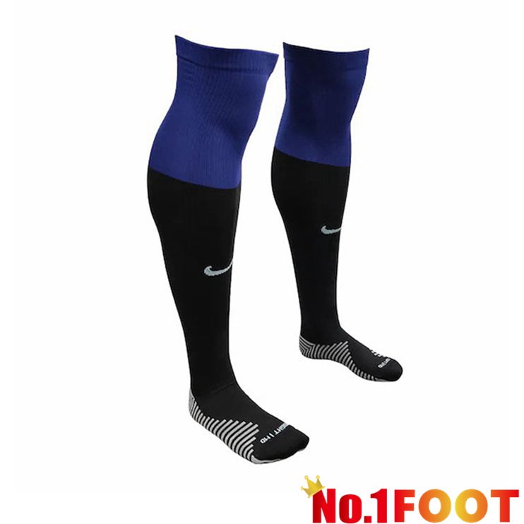 Atletico Madrid Soccer Socks Away Black 2022/2023