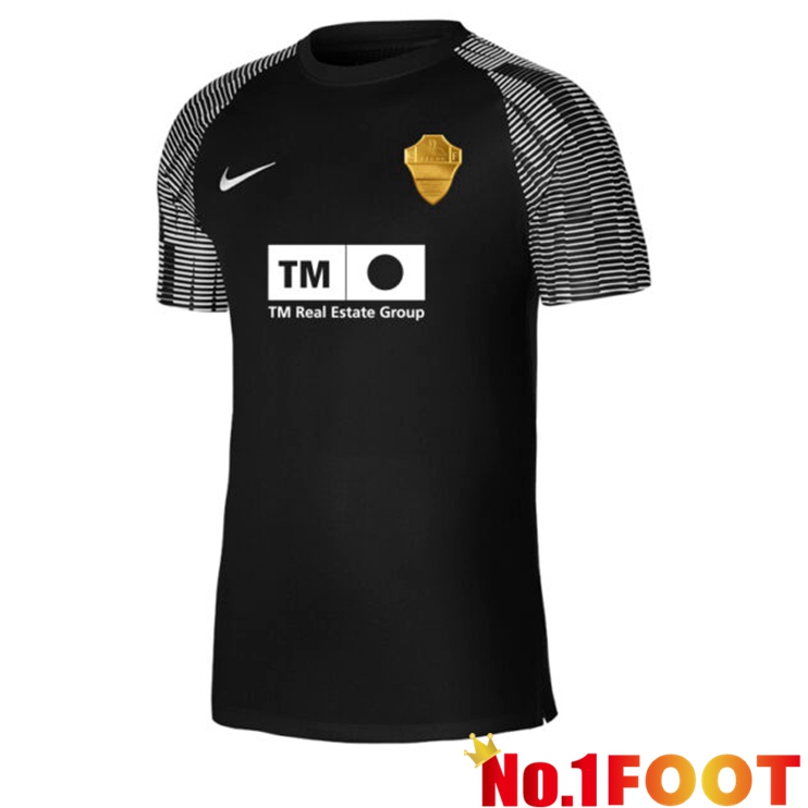 Elche CF Soccer Jersey Third Black 2022/2023