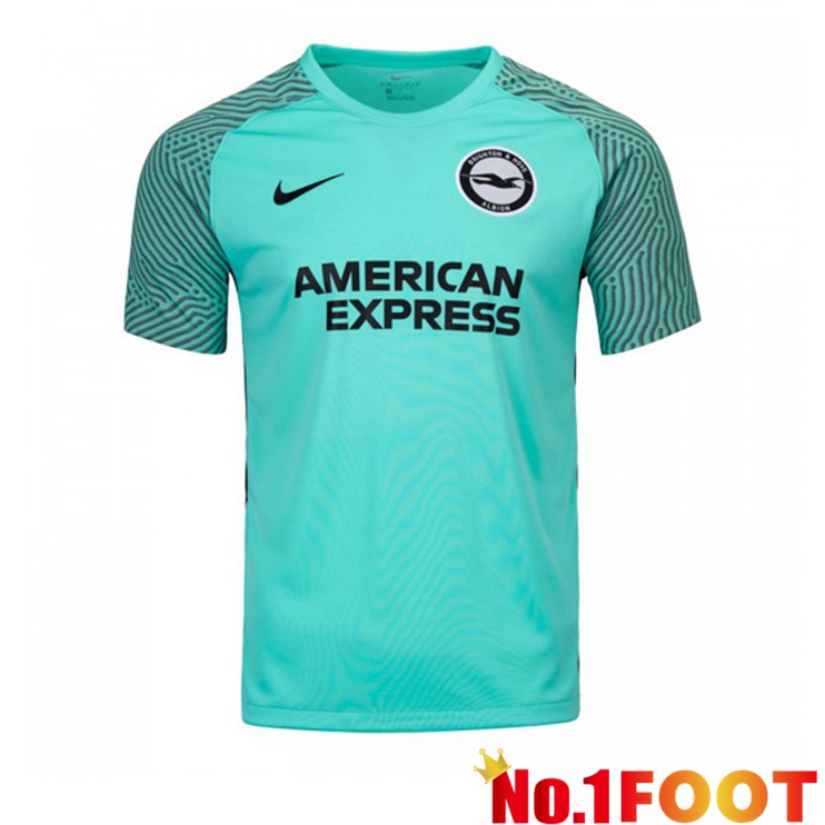 FC Brighton Soccer Jersey Third Green 2022/2023