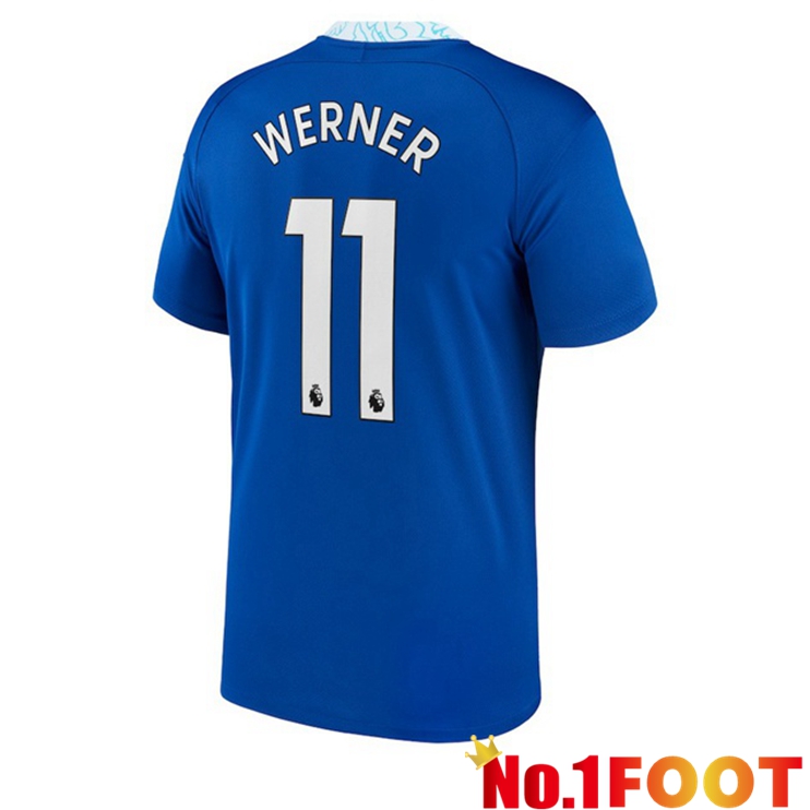 FC Chelsea (Werner 11) Soccer Jersey Home Blue 2022/2023