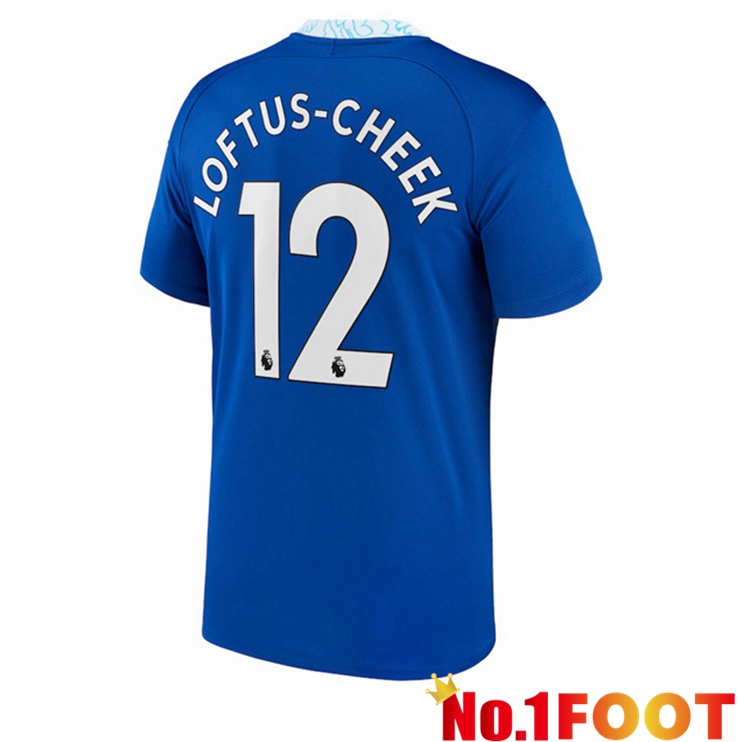 FC Chelsea (Loftus-Cheek 12) Soccer Jersey Home Blue 2022/2023