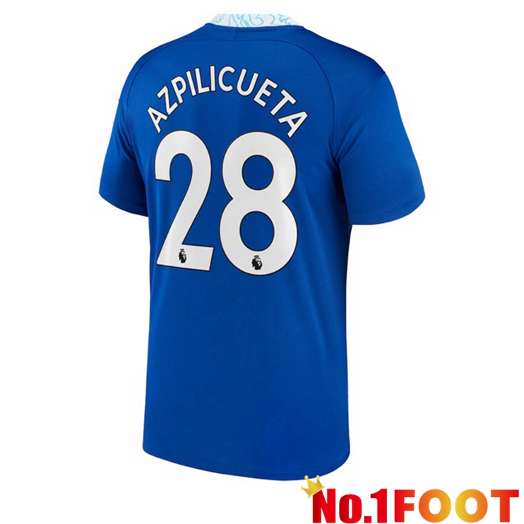 FC Chelsea (Azpilicueta 28) Soccer Jersey Home Blue 2022/2023