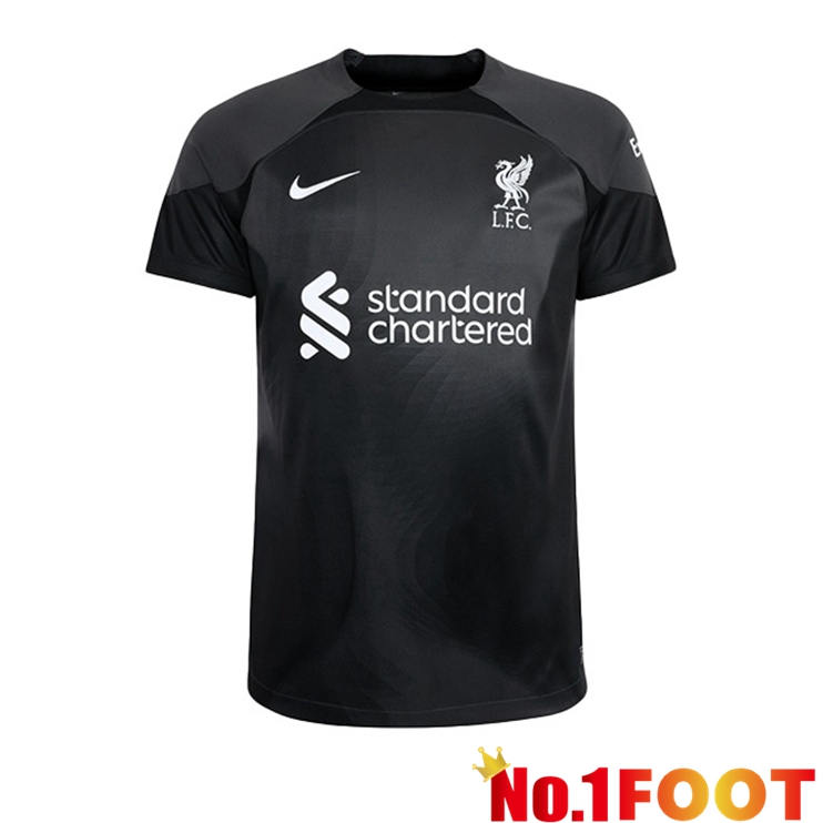 FC Liverpool Goalkeeper Jersey Black 2022/2023